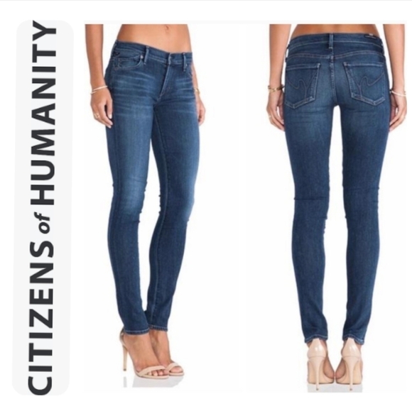 Citizens of Humanity Avedon Low-Rise Skinny Jean Size 25 - Picture 1 of 15